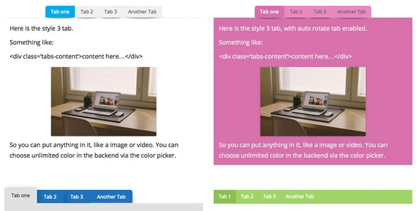 WPBakery Page Builder Add-on – Tabs