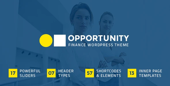 Opportunity – Finance WordPress Theme