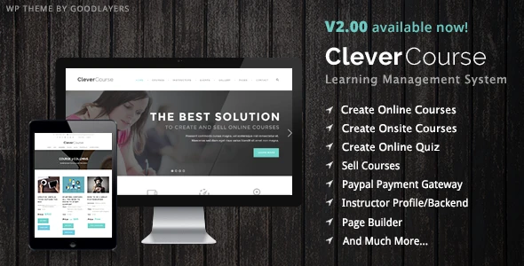 Clever Course – Education / LMS WordPress